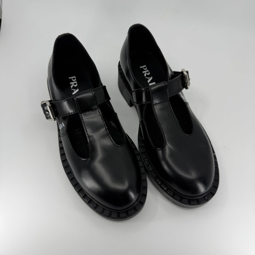Prada Patent Mary Jane Shoes