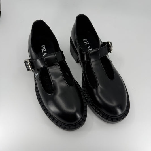Prada Patent Mary Jane Shoes