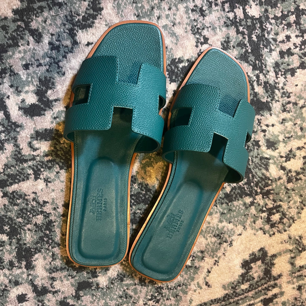 Hermes Oran Emerald Green