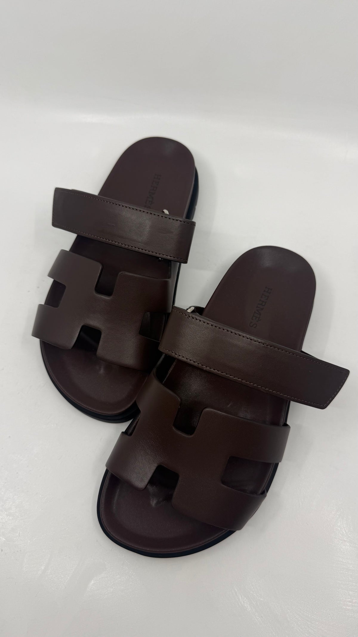 Hermes Chypre Brown Sandals