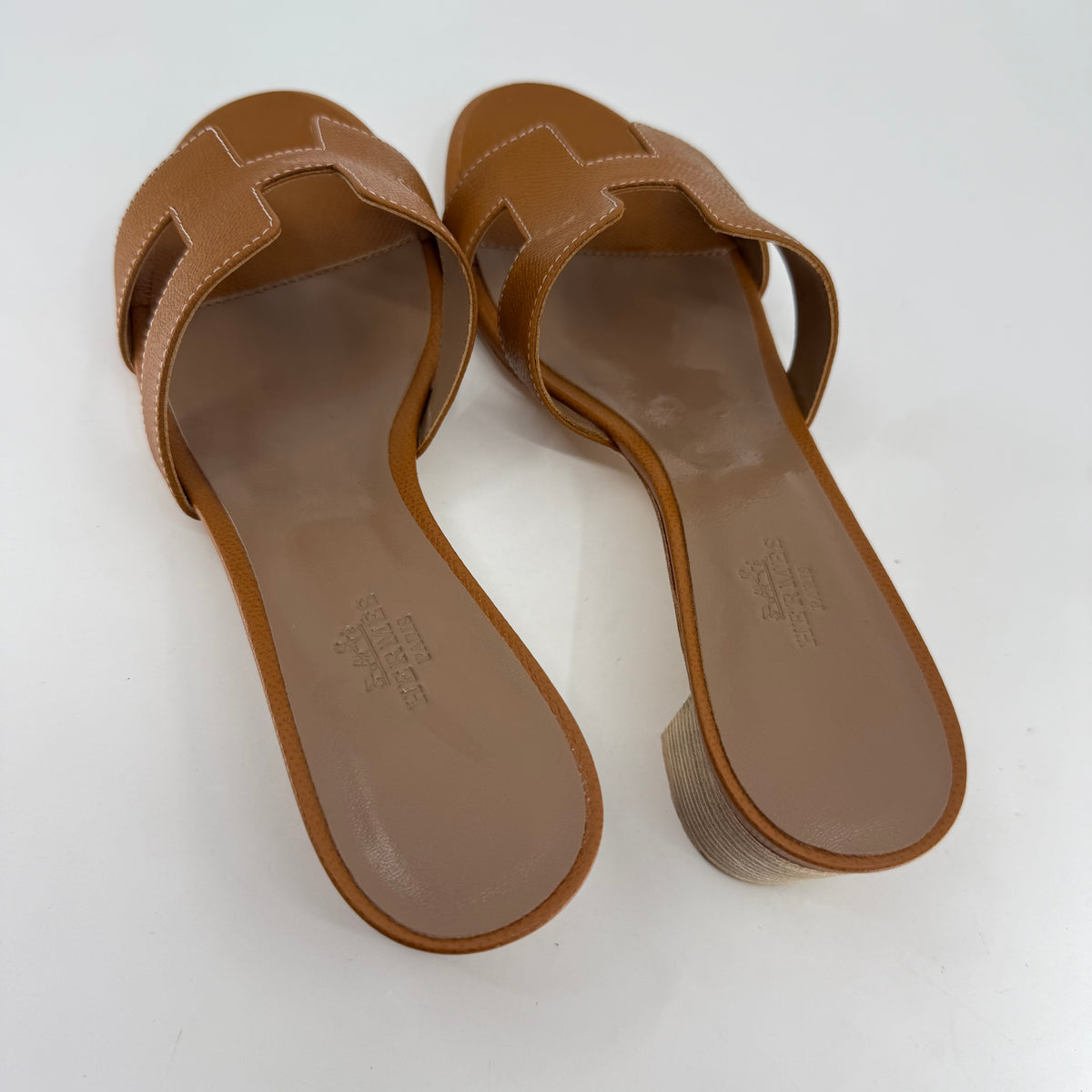 Hermes Oasis Epi Brown