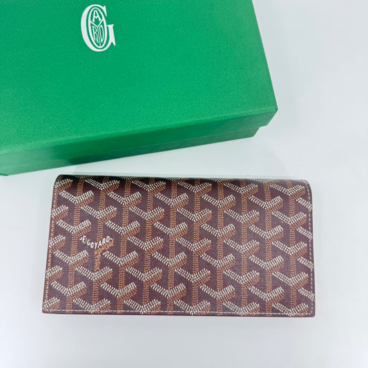Goyard Long Wallet (Maroon)