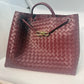 Bottega Venete Andiamo (Large/Maroon)