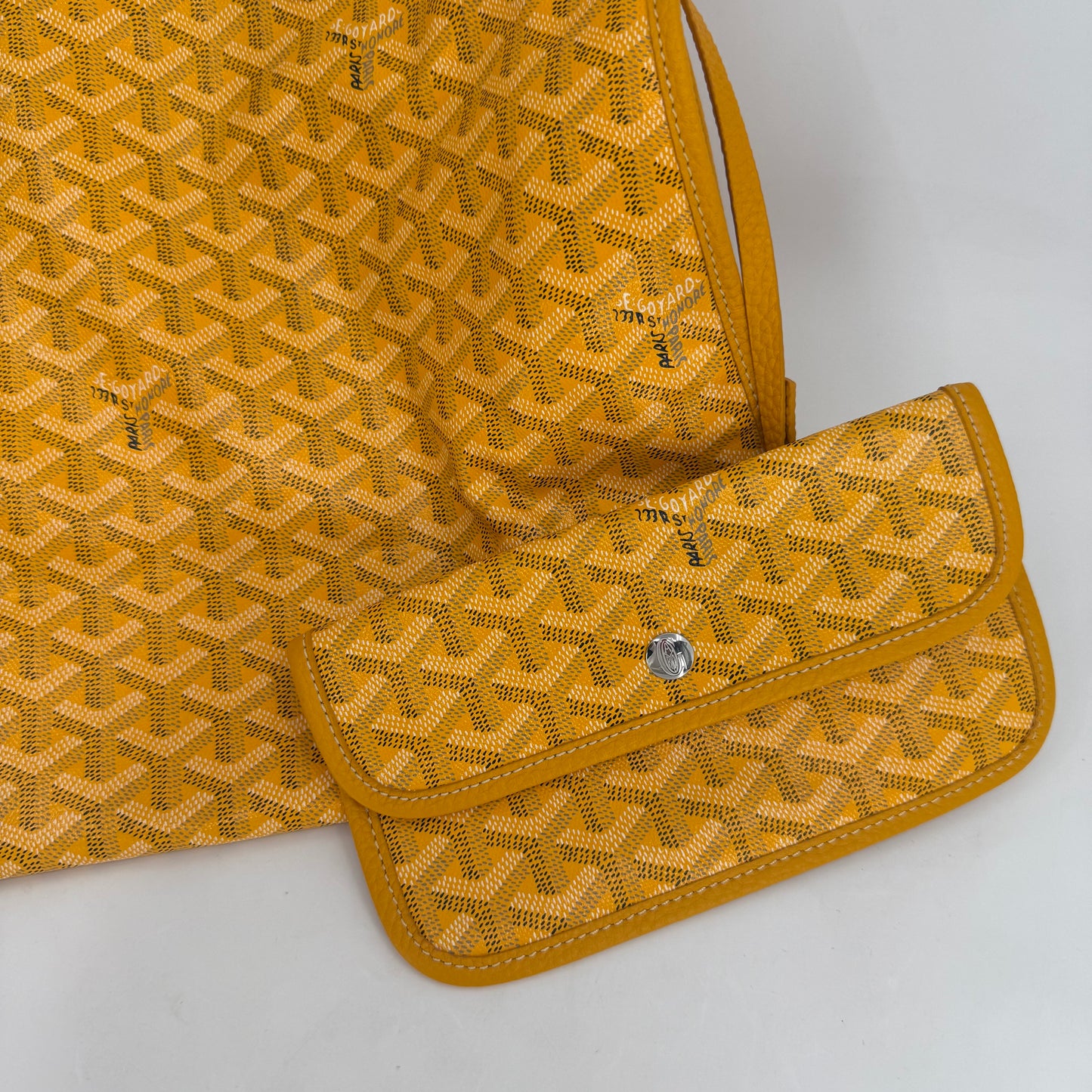 Goyard Hardy Tote Yellow