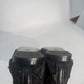 Chanel Lambskin Fabric Mesh Quilted Mary Jane Cap Toe Flats