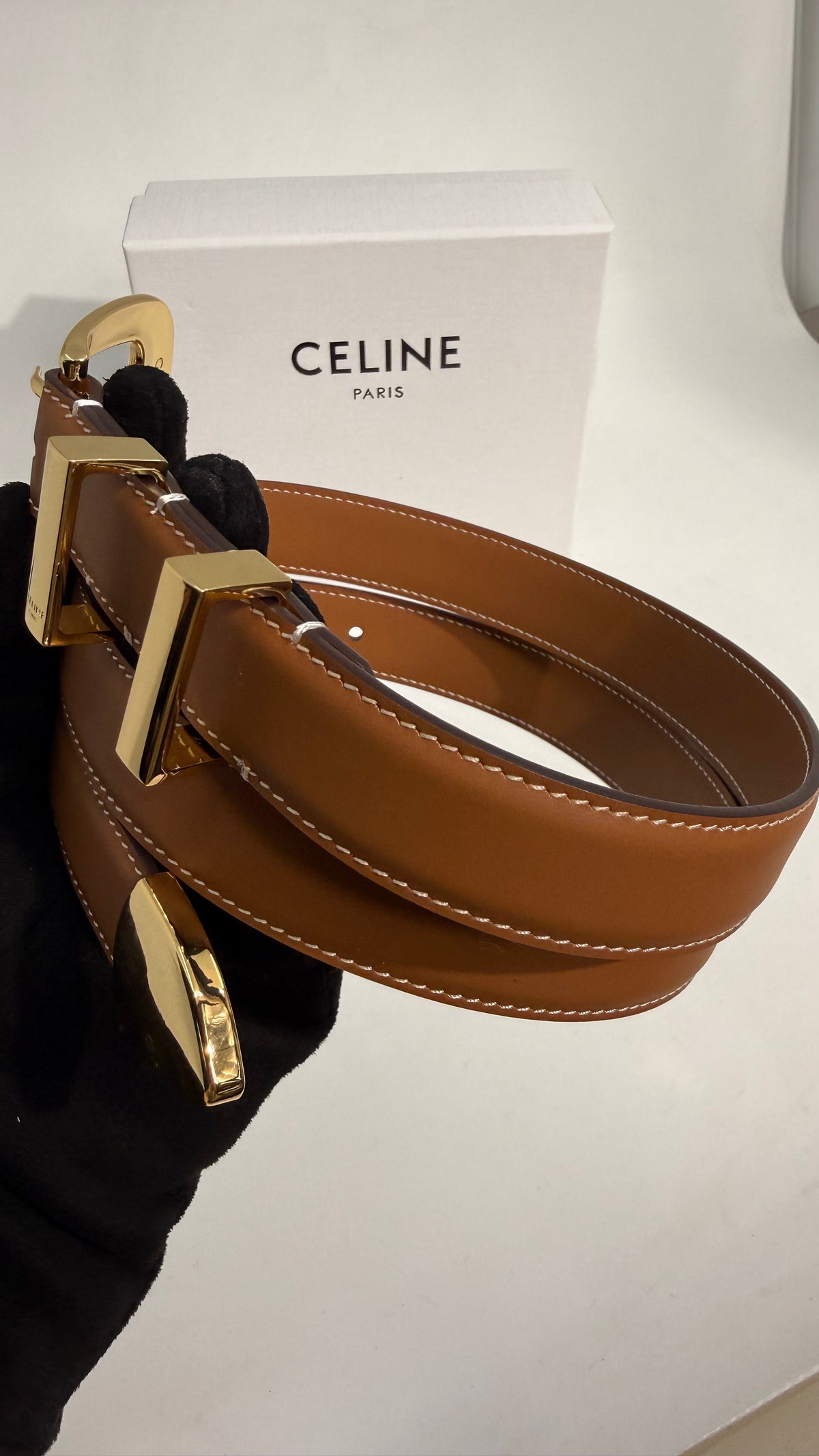 Celine Buckle Belt