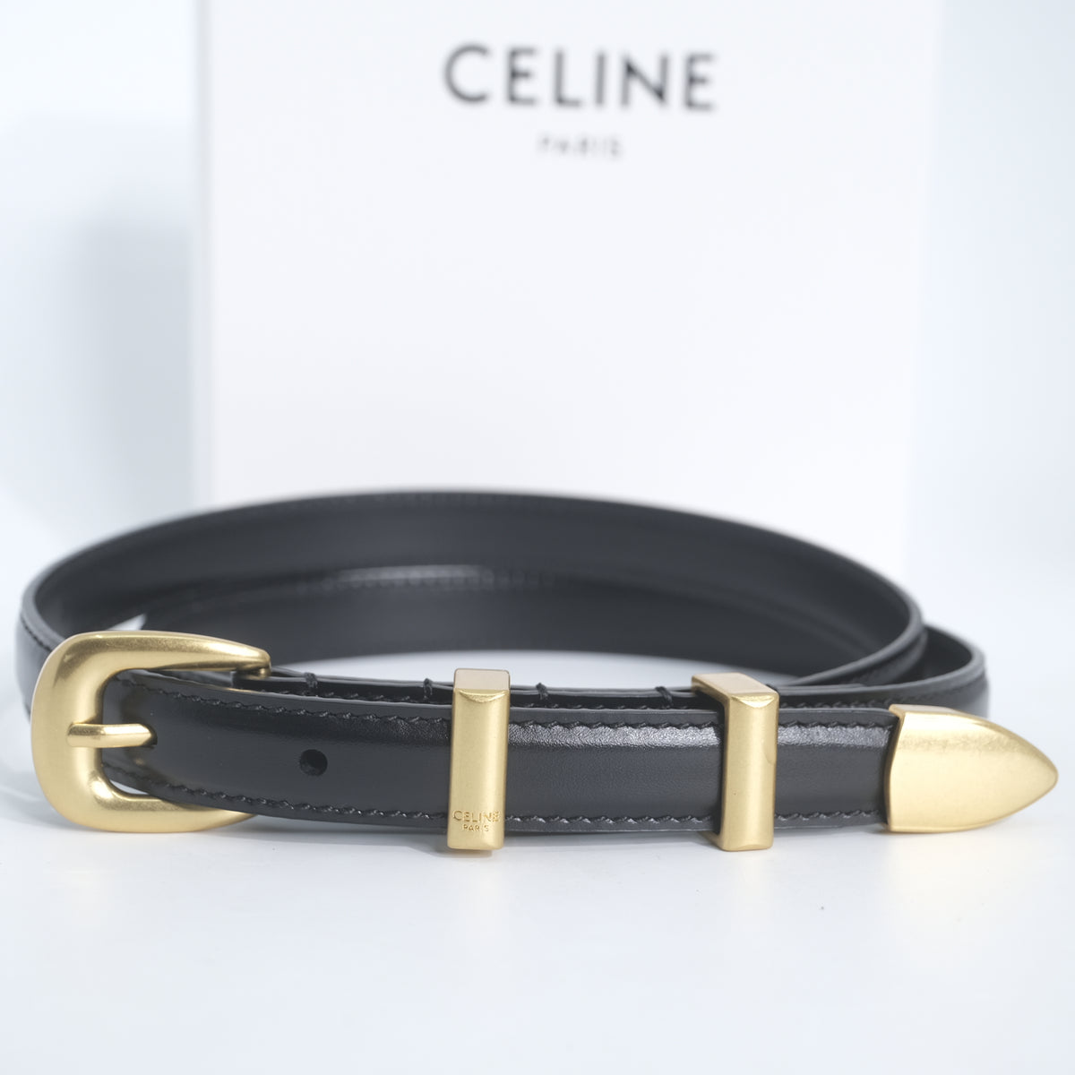 Celine Double Gold Belt