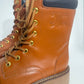 Celine Leather Lace-Up Boots