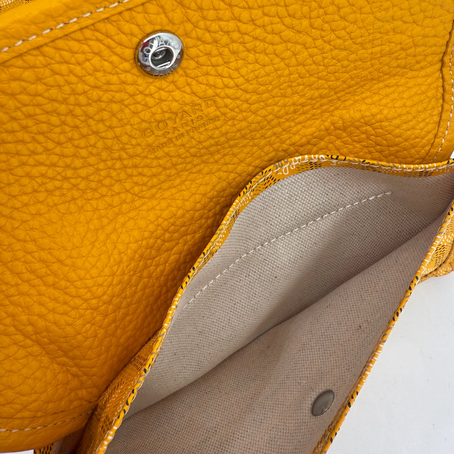 Goyard Hardy Tote Yellow