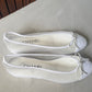 Chanel Mesh Summer Flats (White)