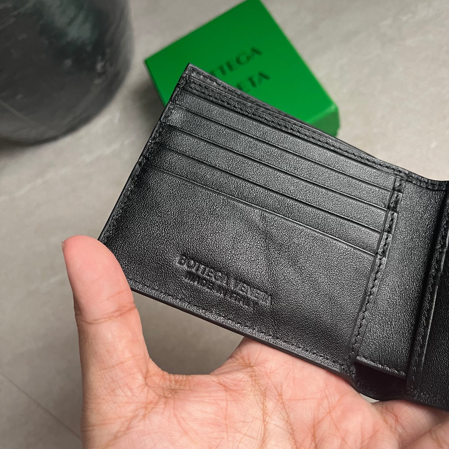 Bottega Mens Wallet (Black)