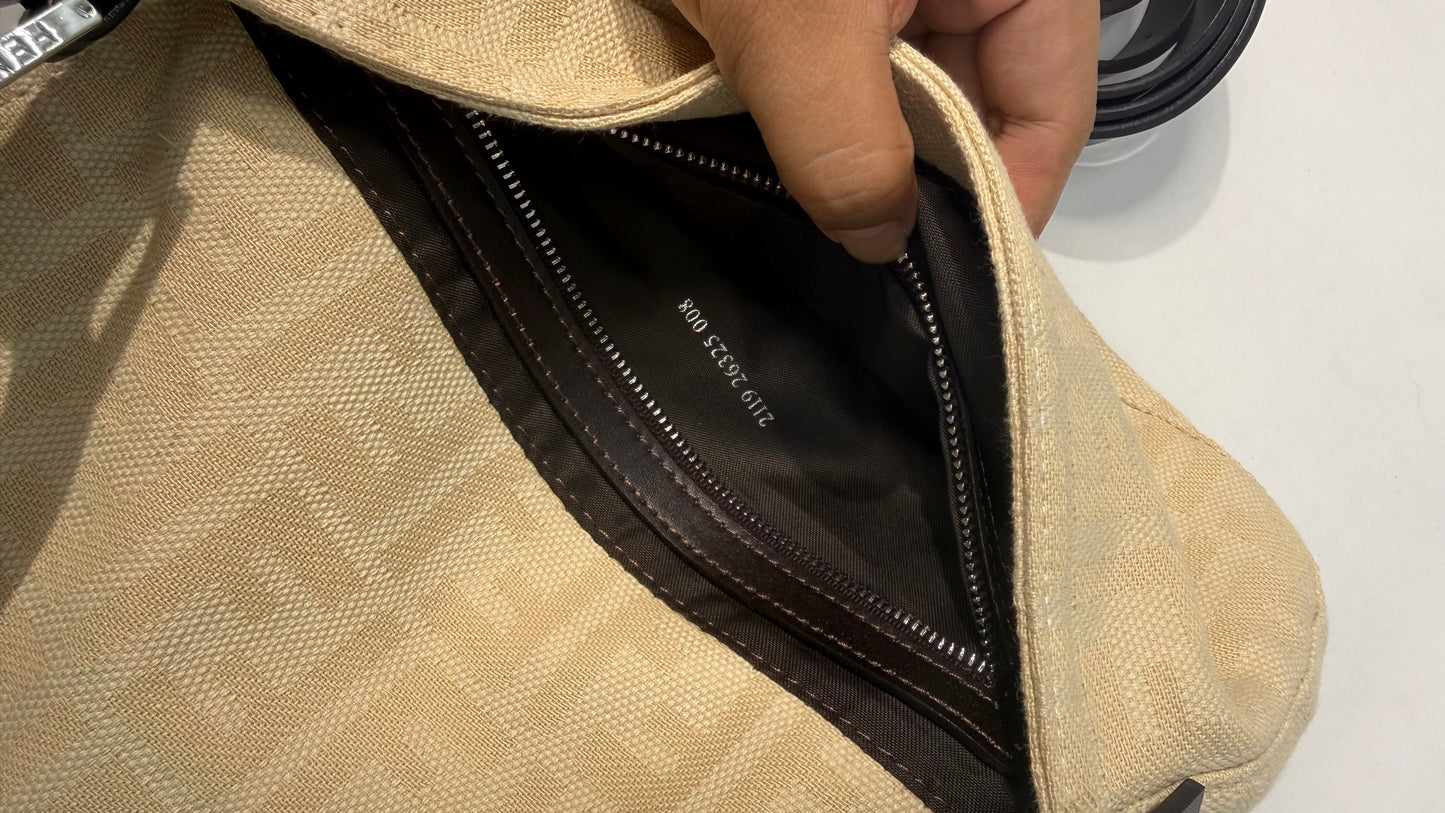 Fendi Monogram Baguette/Crossbody