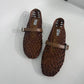 Alaia Net Flats (Brown)