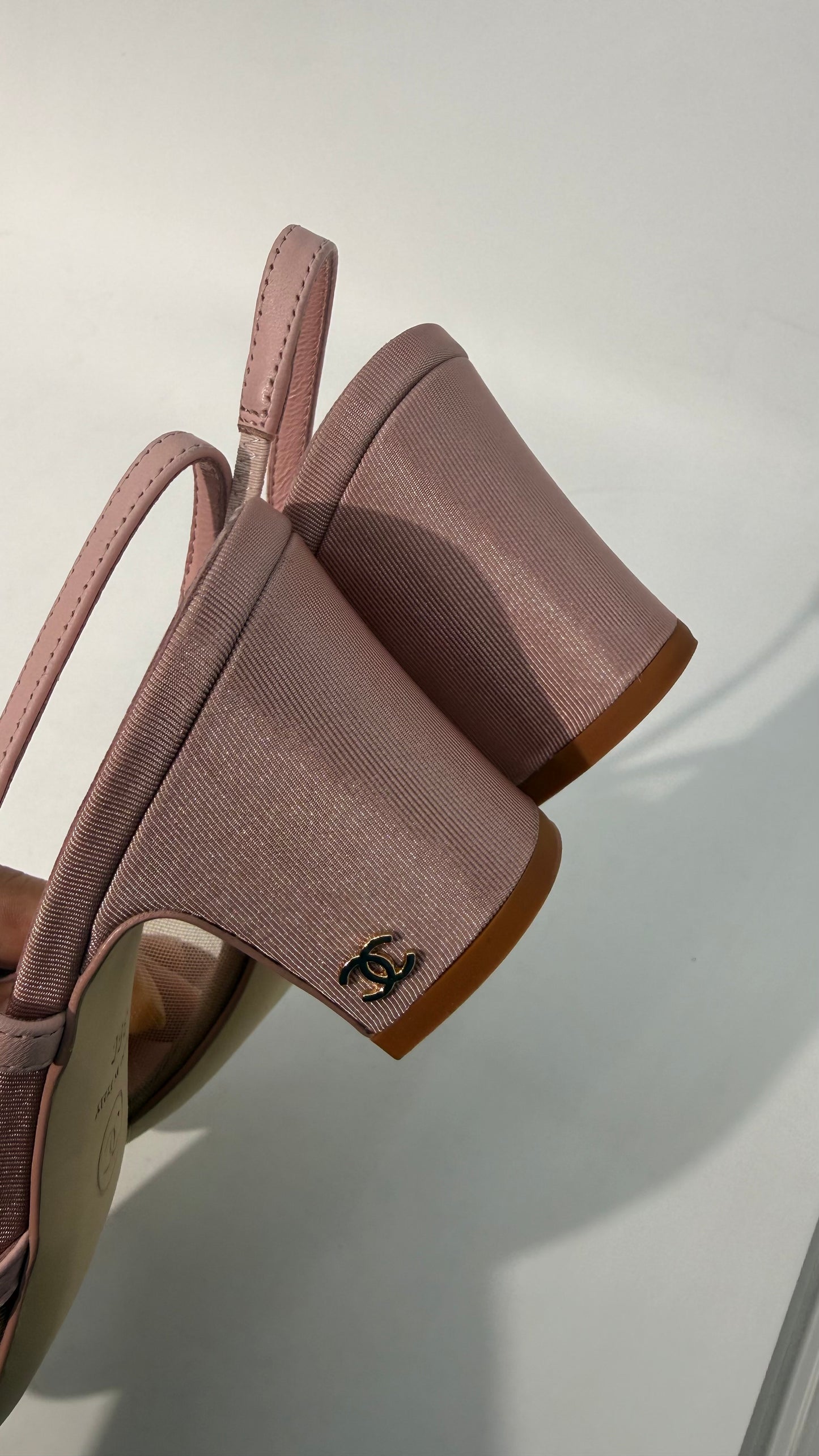Chanel Mesh Ballet Pumps