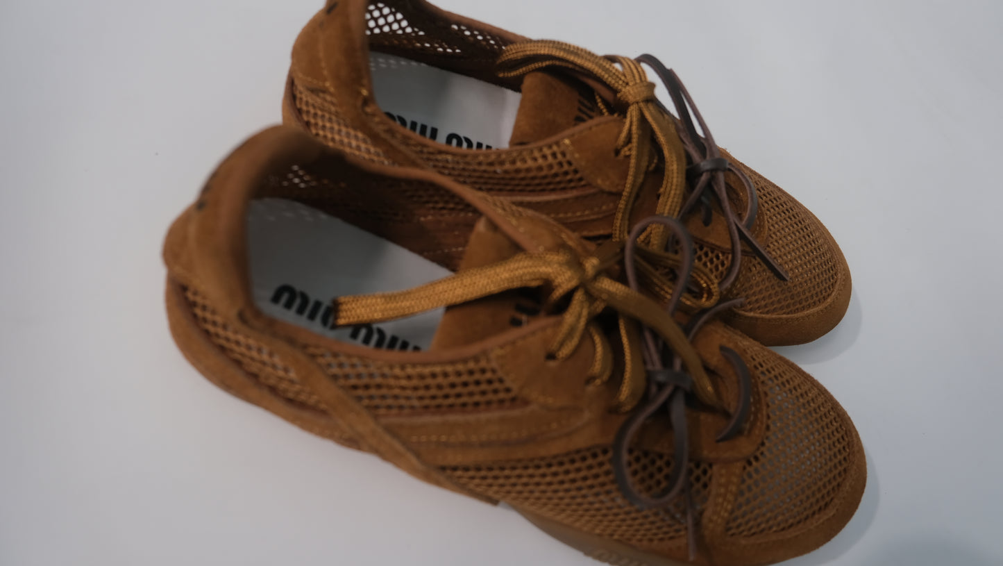 Miu Miu Mesh Sneakers