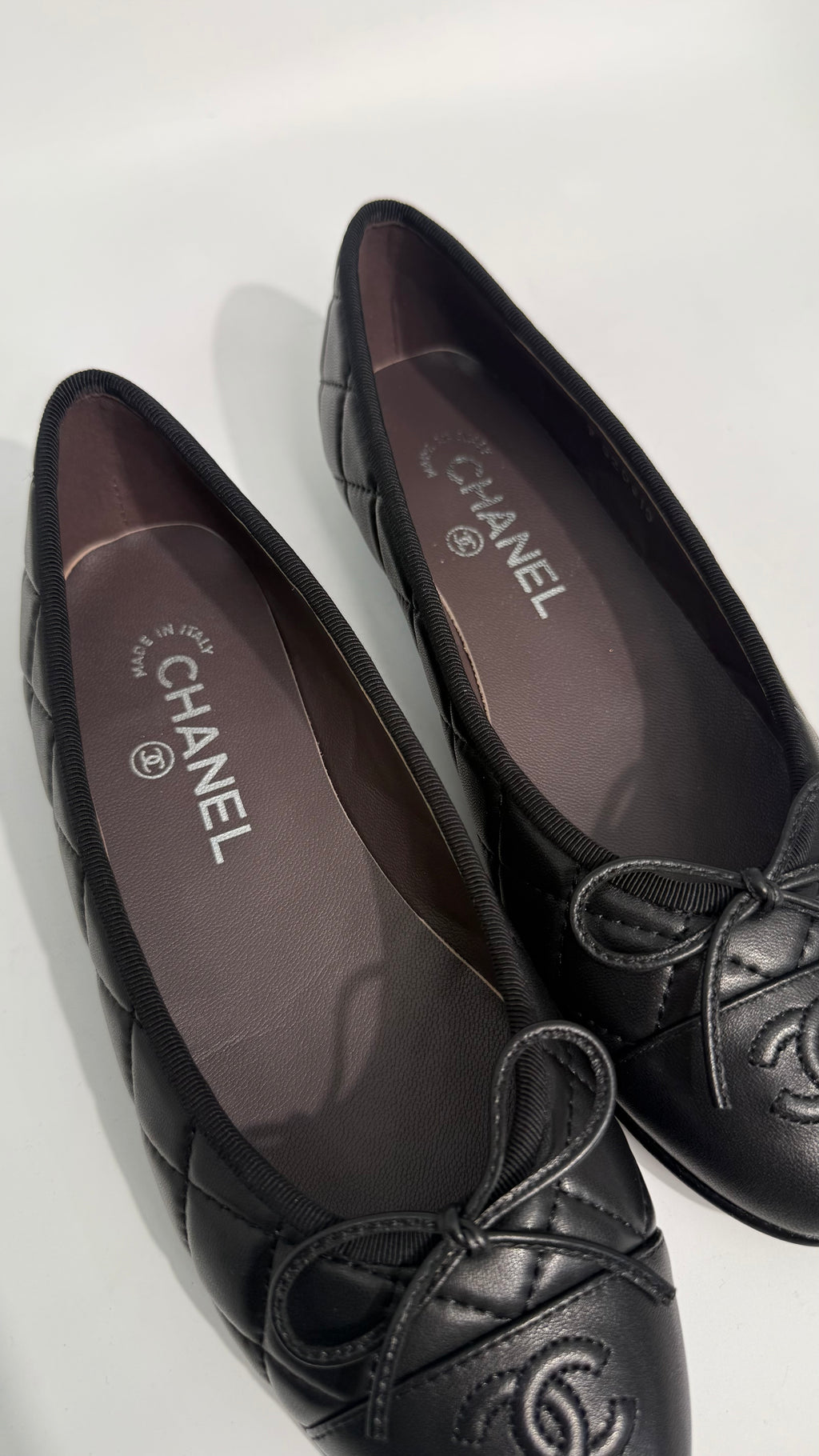 Chanel Ballet Quilted Flats