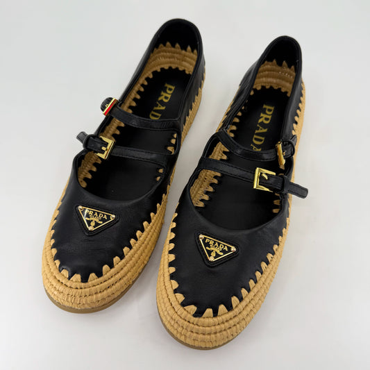 Prada Nappa Ballet Shoes