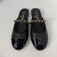 Chanel Mary Jane Mule Patent Captoe