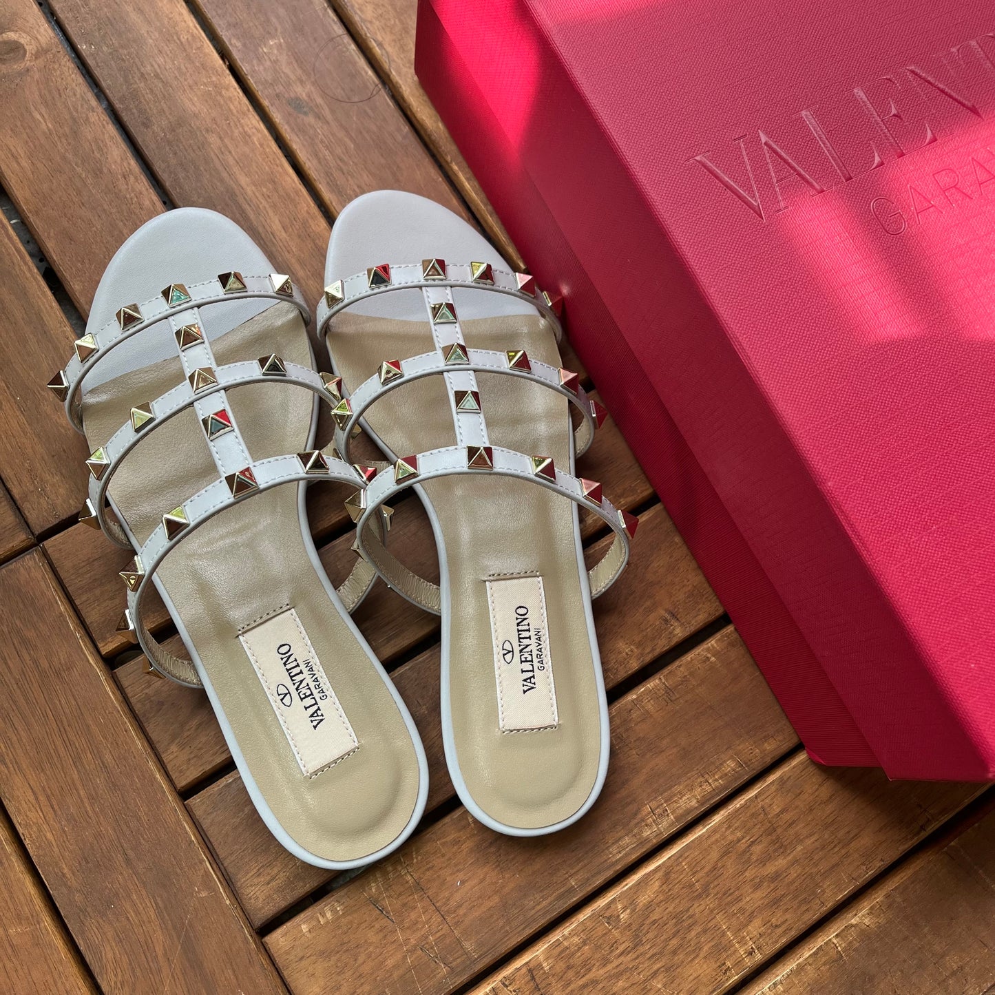 Valentino Rock Studs Flats