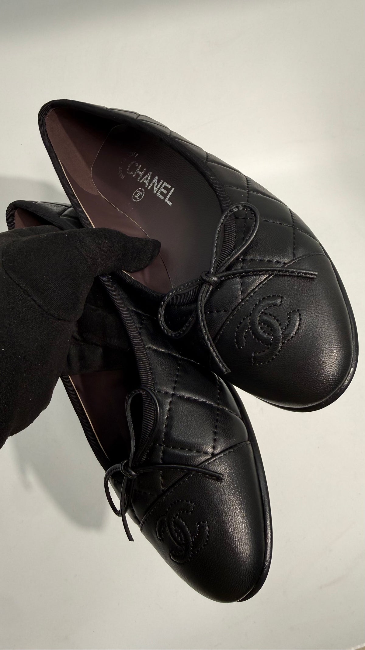 Chanel Ballet Quilted Flats