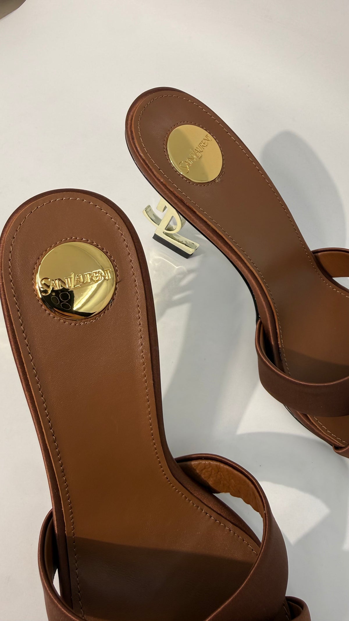 YSL Tribune Satin Pumps