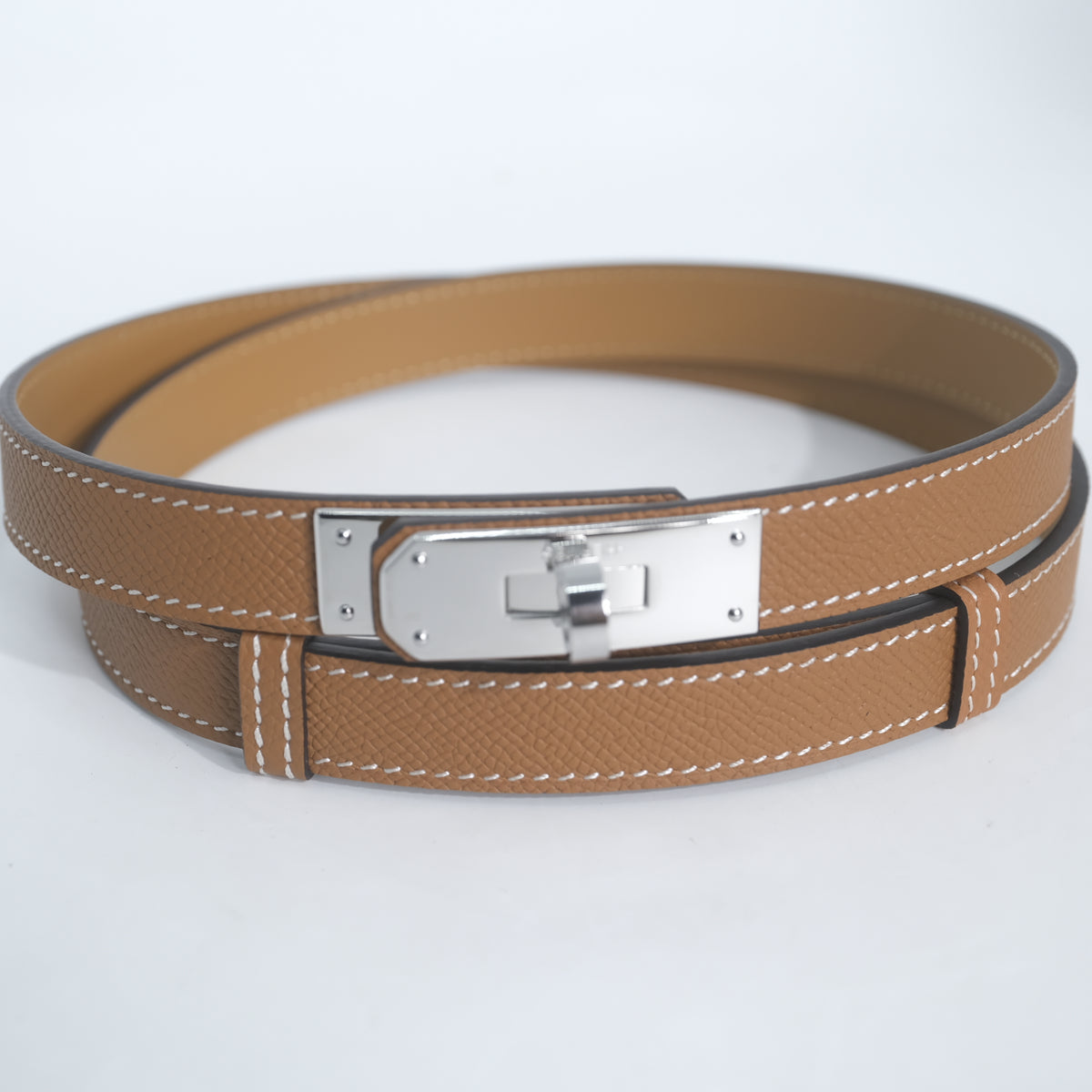 Hermes Kelly Belt (SHW)