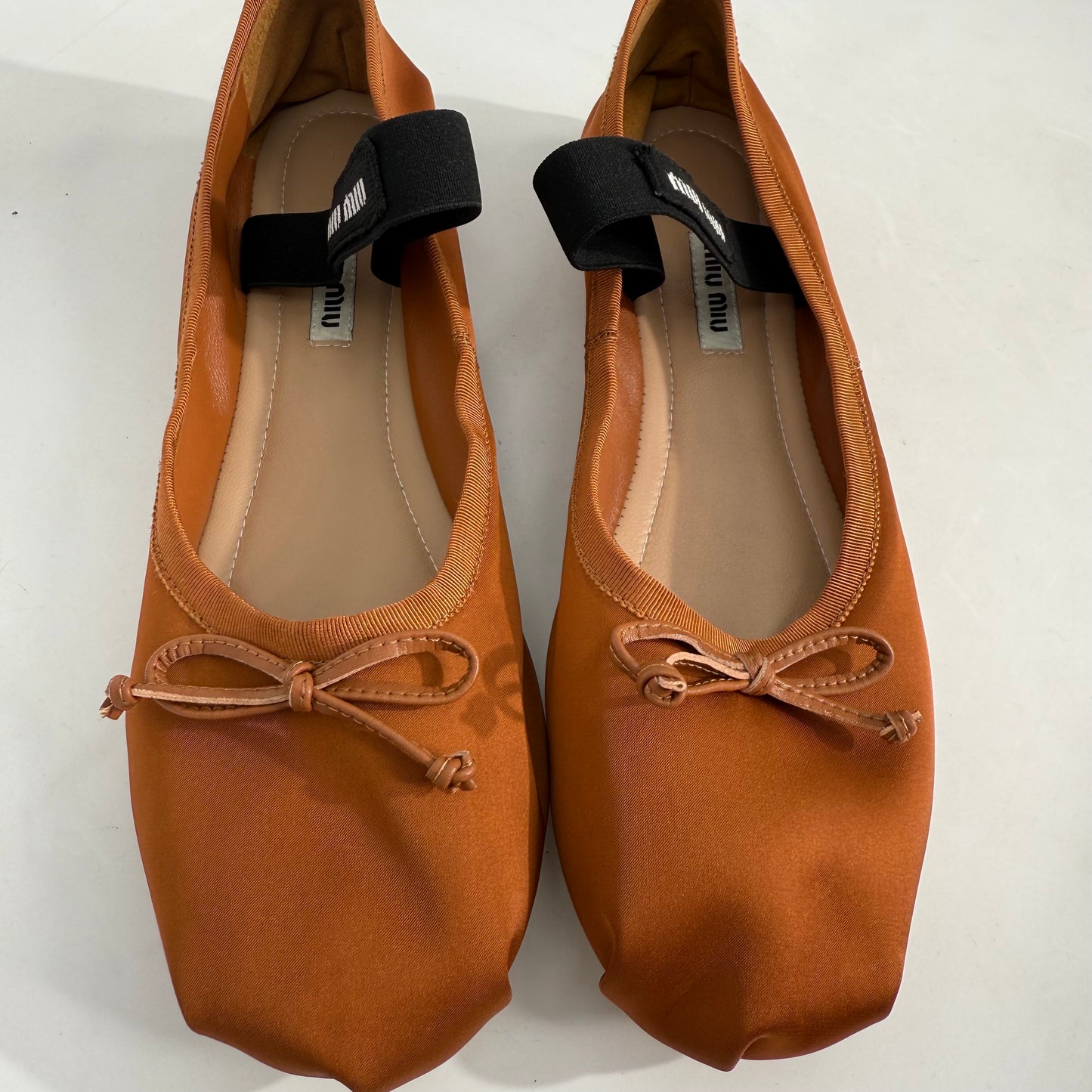 Miu Miu Satin Ballet Shoes