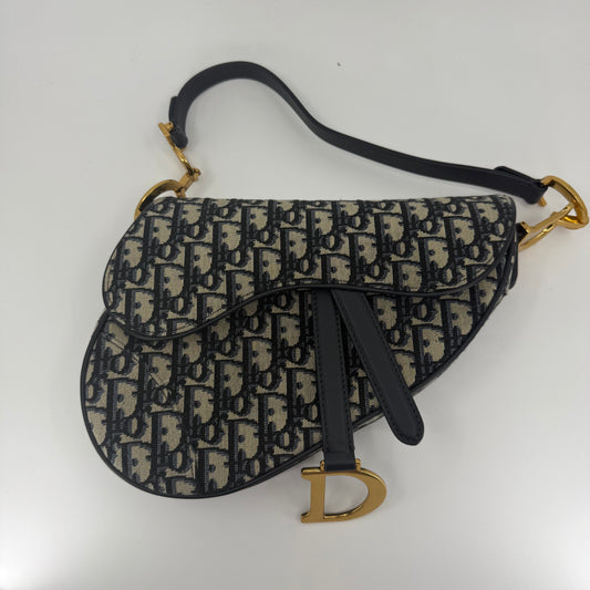 Christian Dior Monogram Saddle Baguette