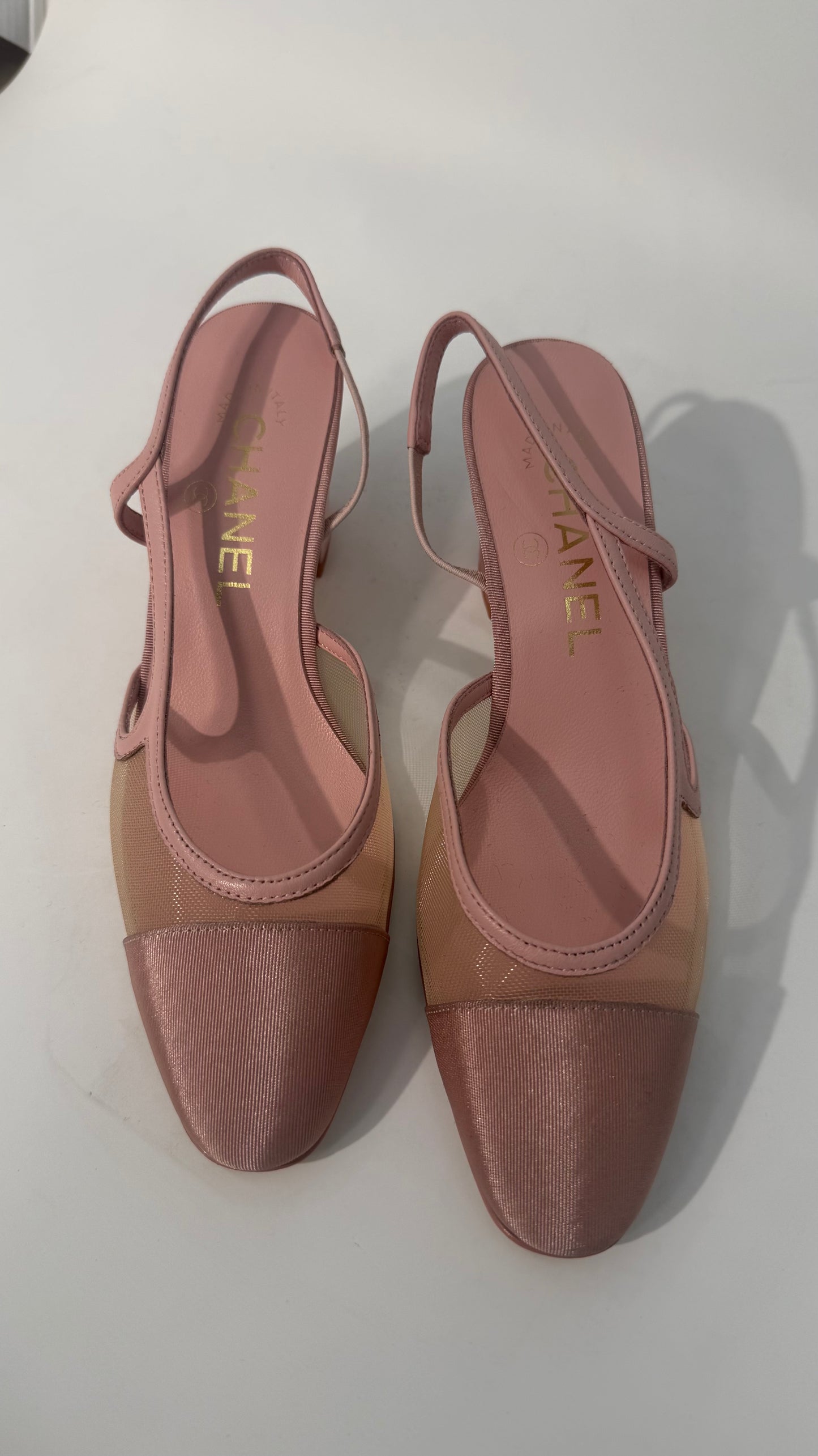Chanel Mesh Ballet Pumps