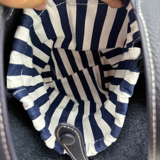 Ralph Lauren Mini Picotin Bag (Navy Blue)