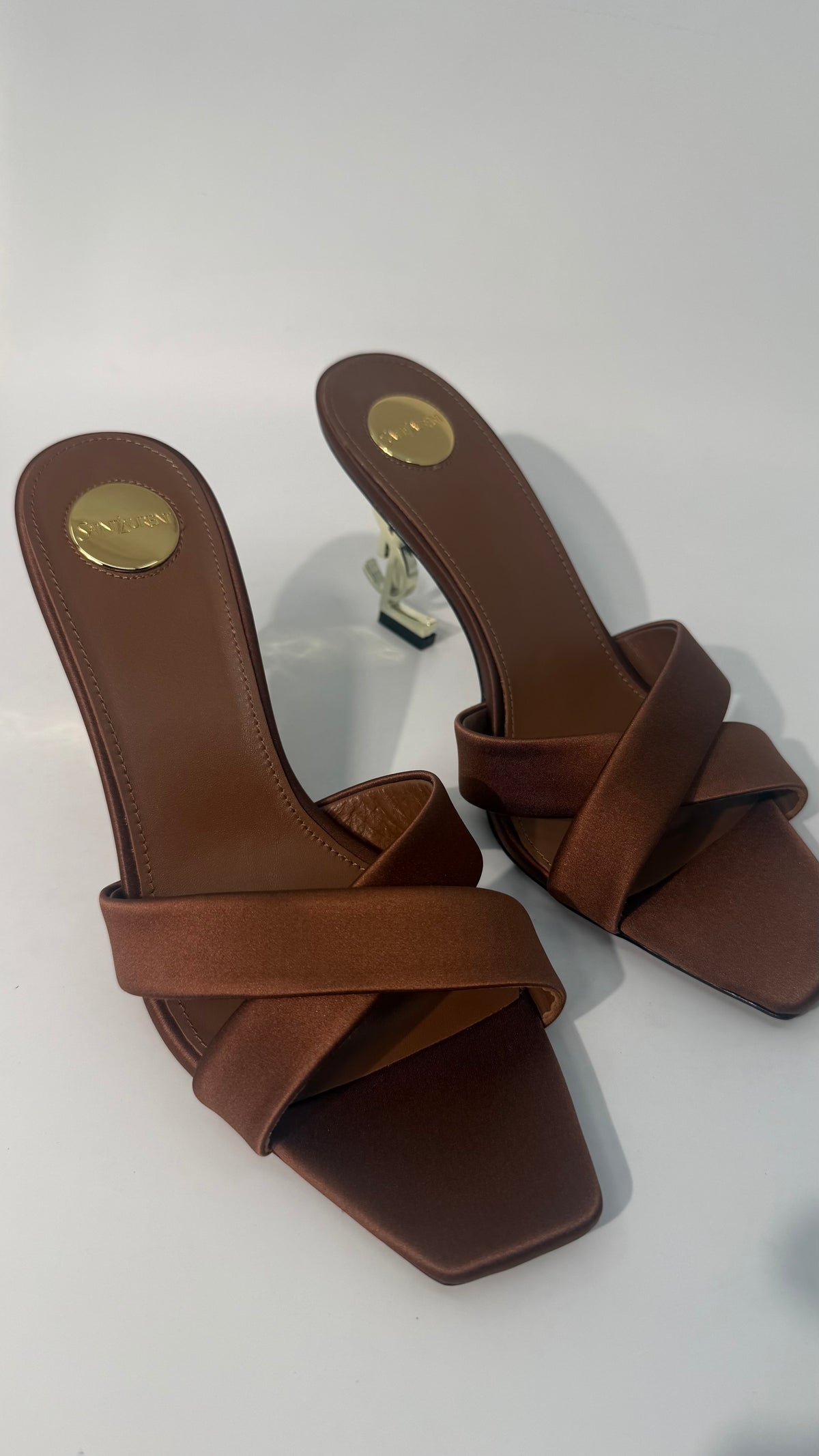 YSL Tribune Satin Pumps