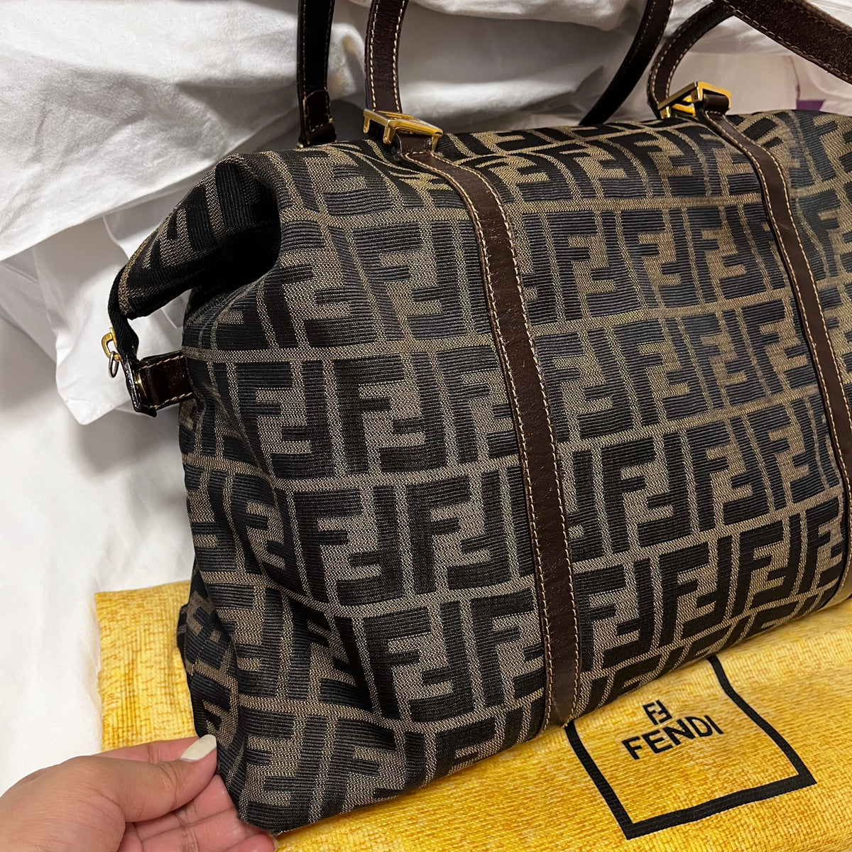 Fendi Zucca Tote