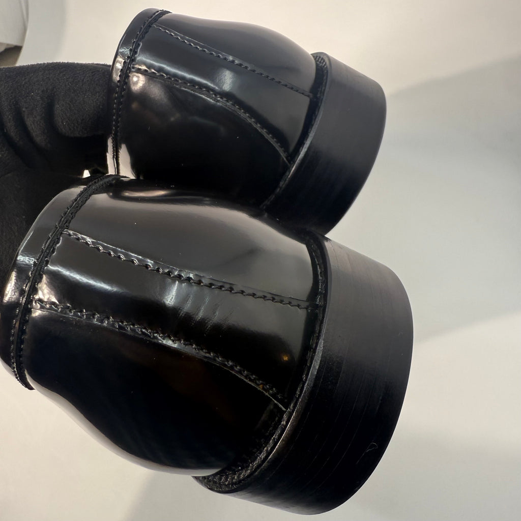 Prada Brushed Leather Mens Shoes