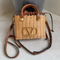 Valentino Summer Basket Crossbody Bag