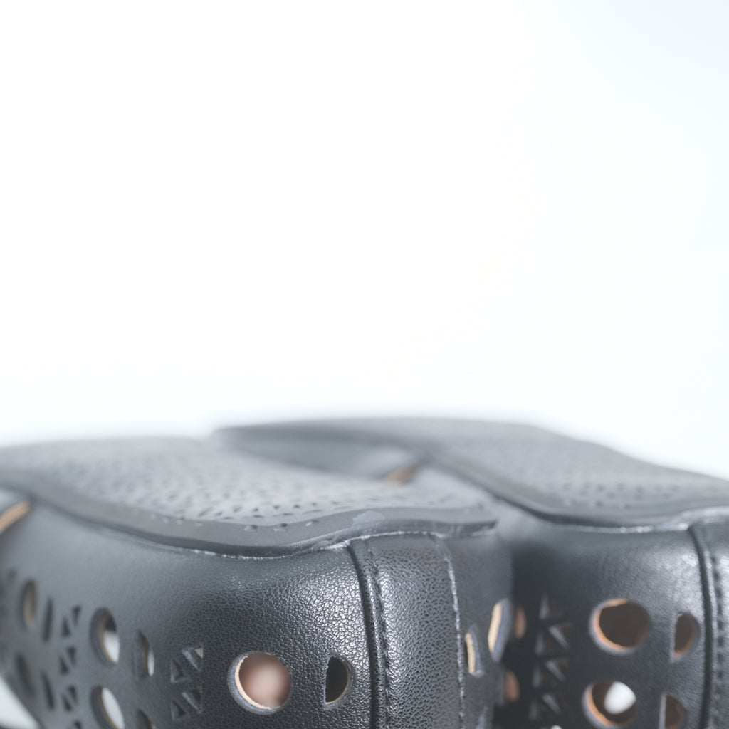 Alaia Perforated Ballet (Black)