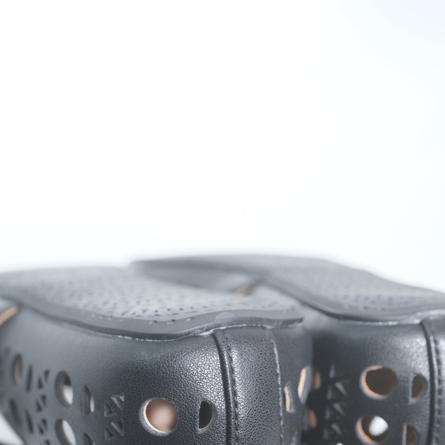 Alaia Perforated Ballet (Black)