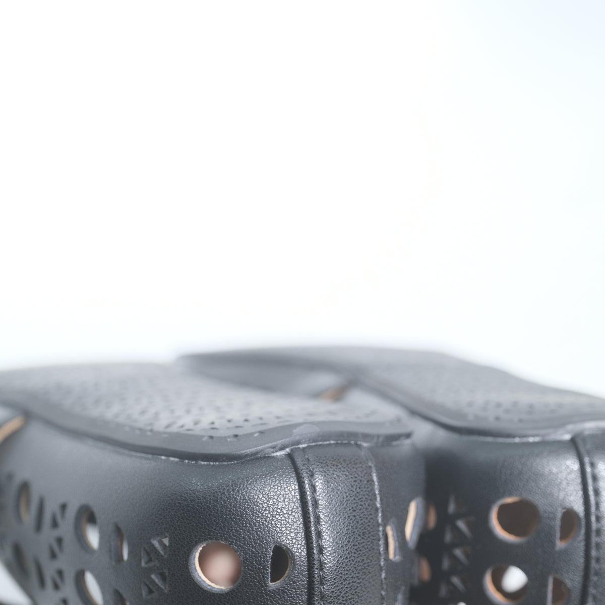 Alaia Perforated Ballet (Black)