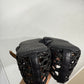 Alaïa Fishnet Woven Leather Mary Jane Ballet