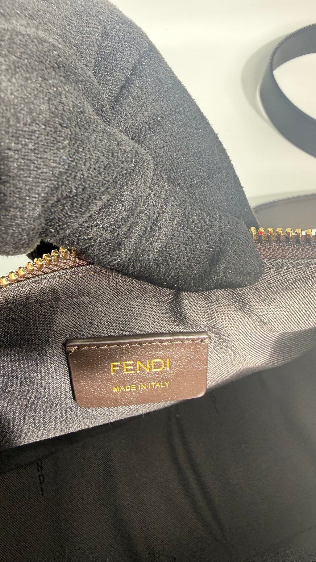 Fendigraphy Crossbody Baguette