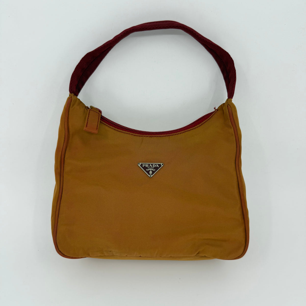 Prada Burnt Orange Baguette