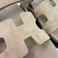 Hermes Chypre Suede Nude Sandals