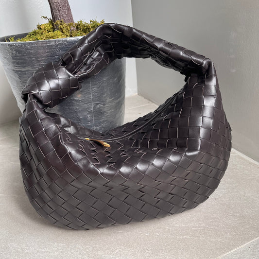 Bottega Venetta Jodie Teen (Dark Brown)