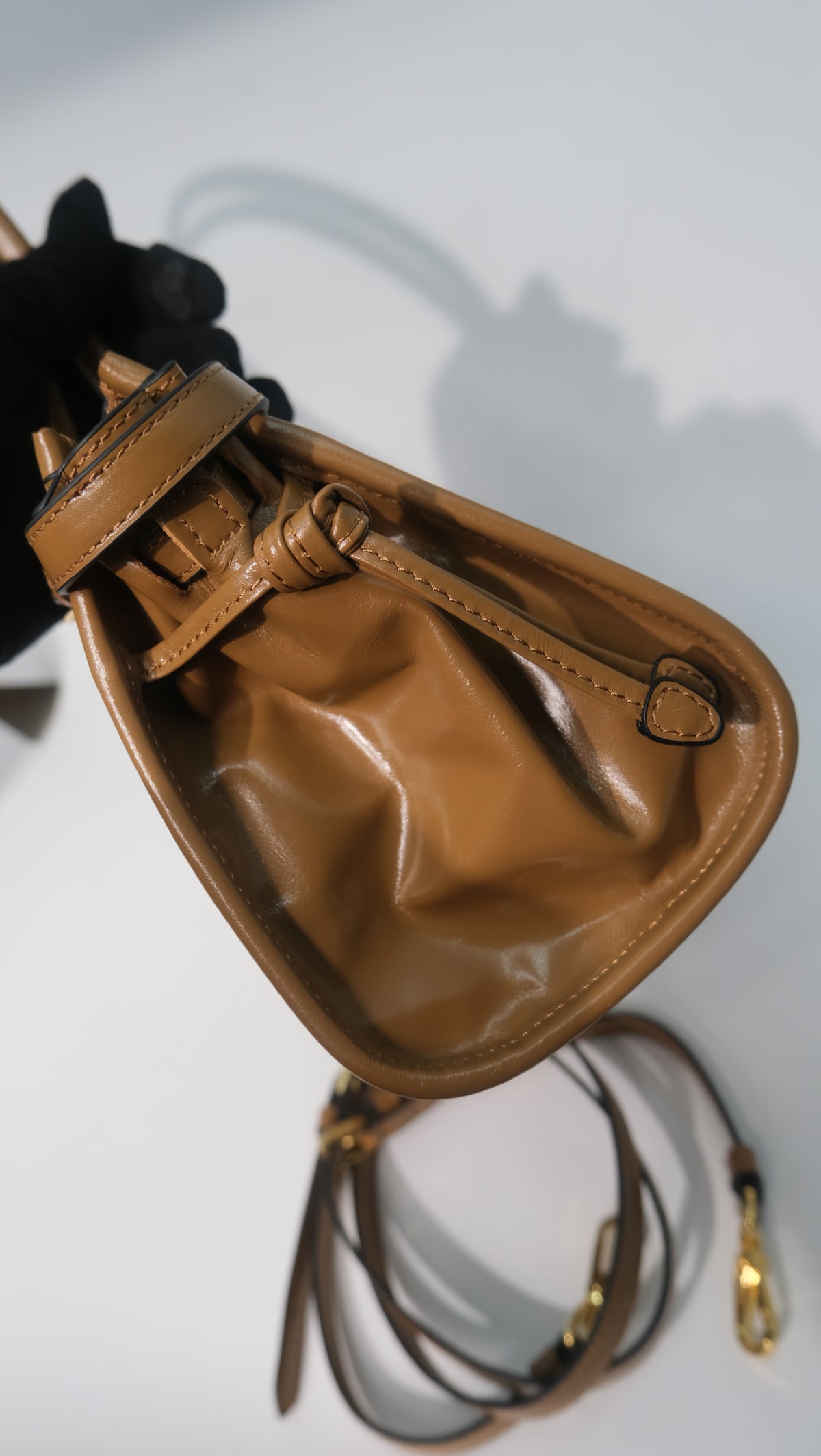 Prada Bonnie Medium Leather Shoulder Bag