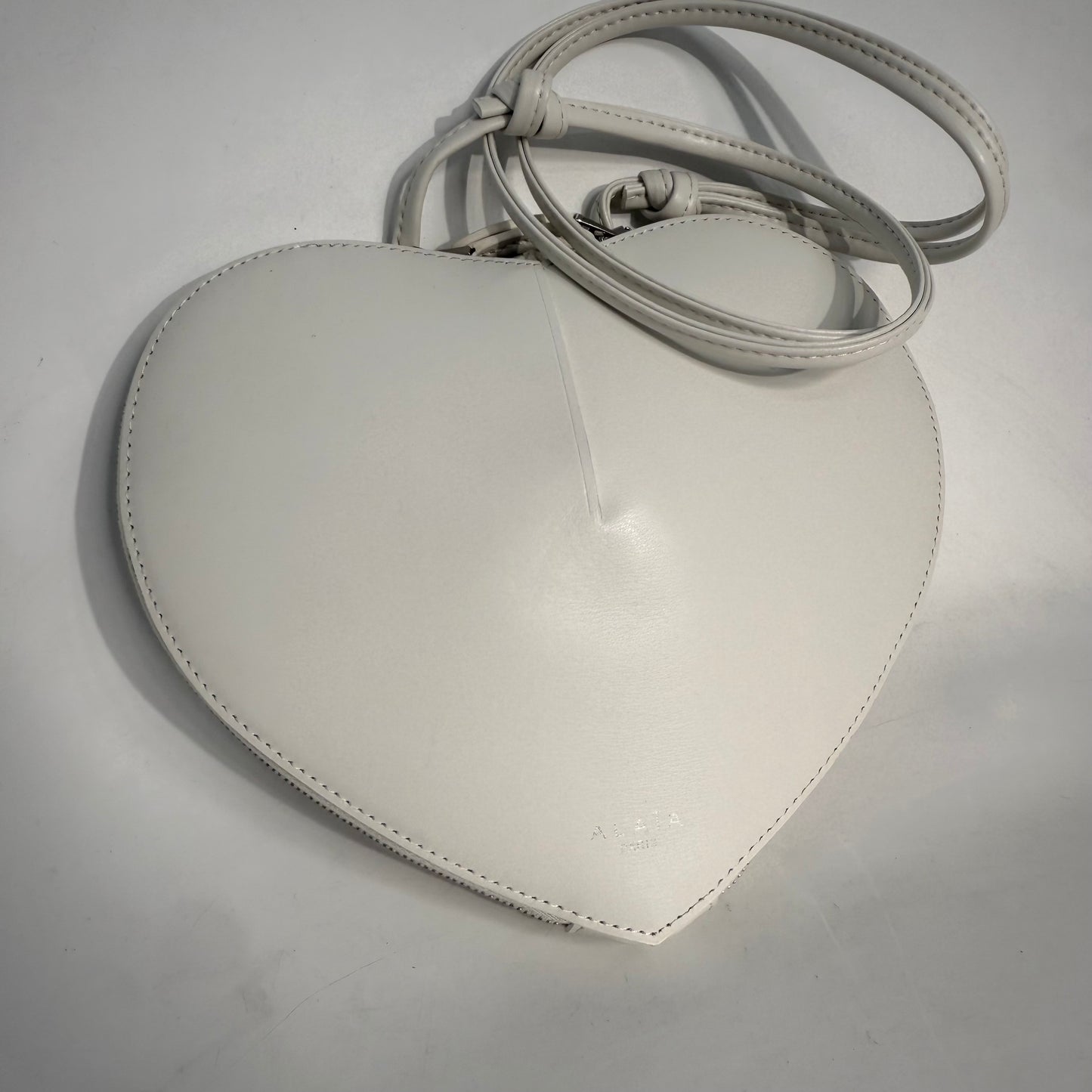 Alaïa Le Cœur Bag White