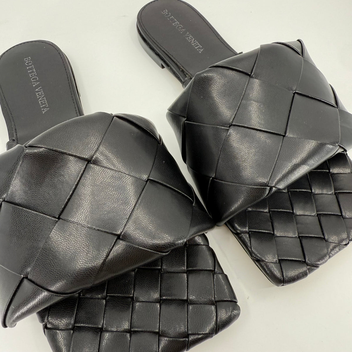 Bottega Venetta Intreciatto Mules