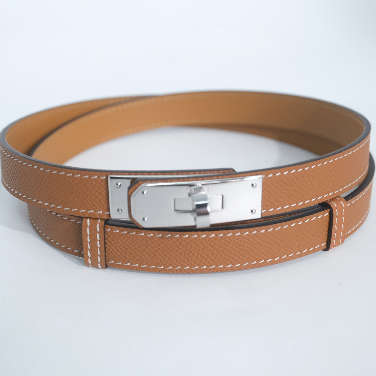 Hermes Kelly Belt (SHW)