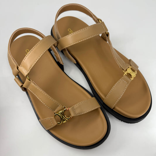 Celine Maud Sandals (Nude)