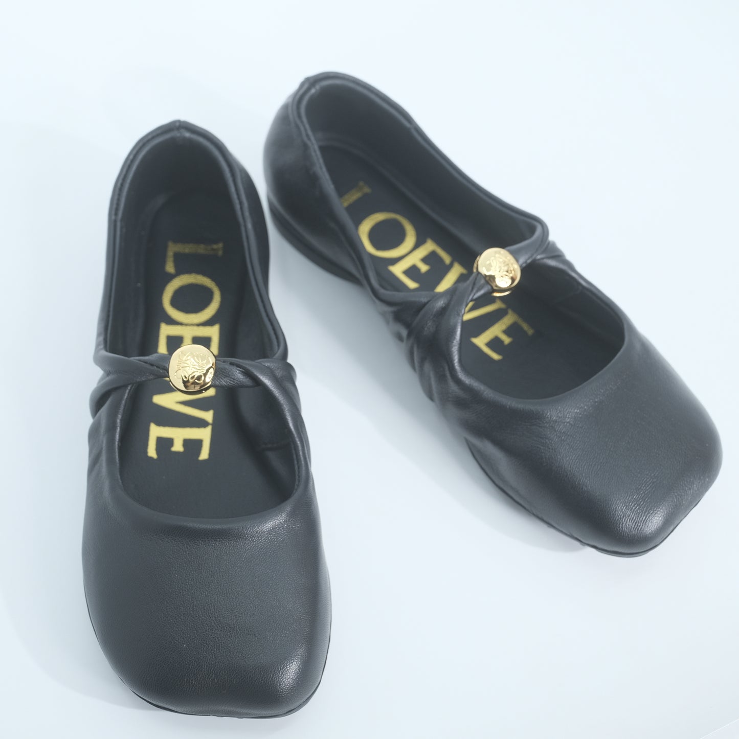 Loewe Nappa Ballet Flats