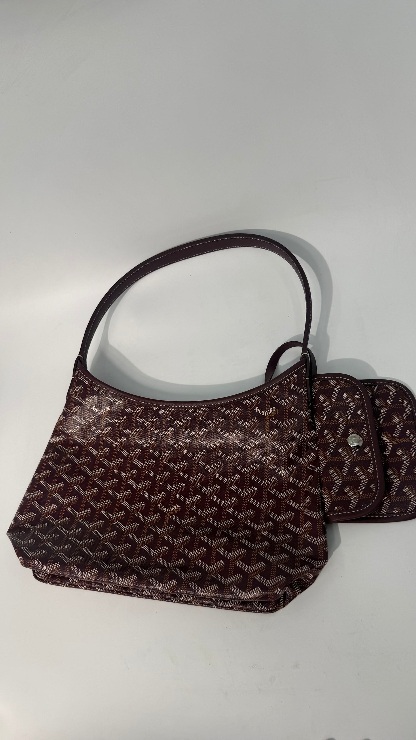 Goyard Mini Hobo (Maroon)