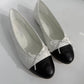 Chanel Quilted Ballet Shoes (White)